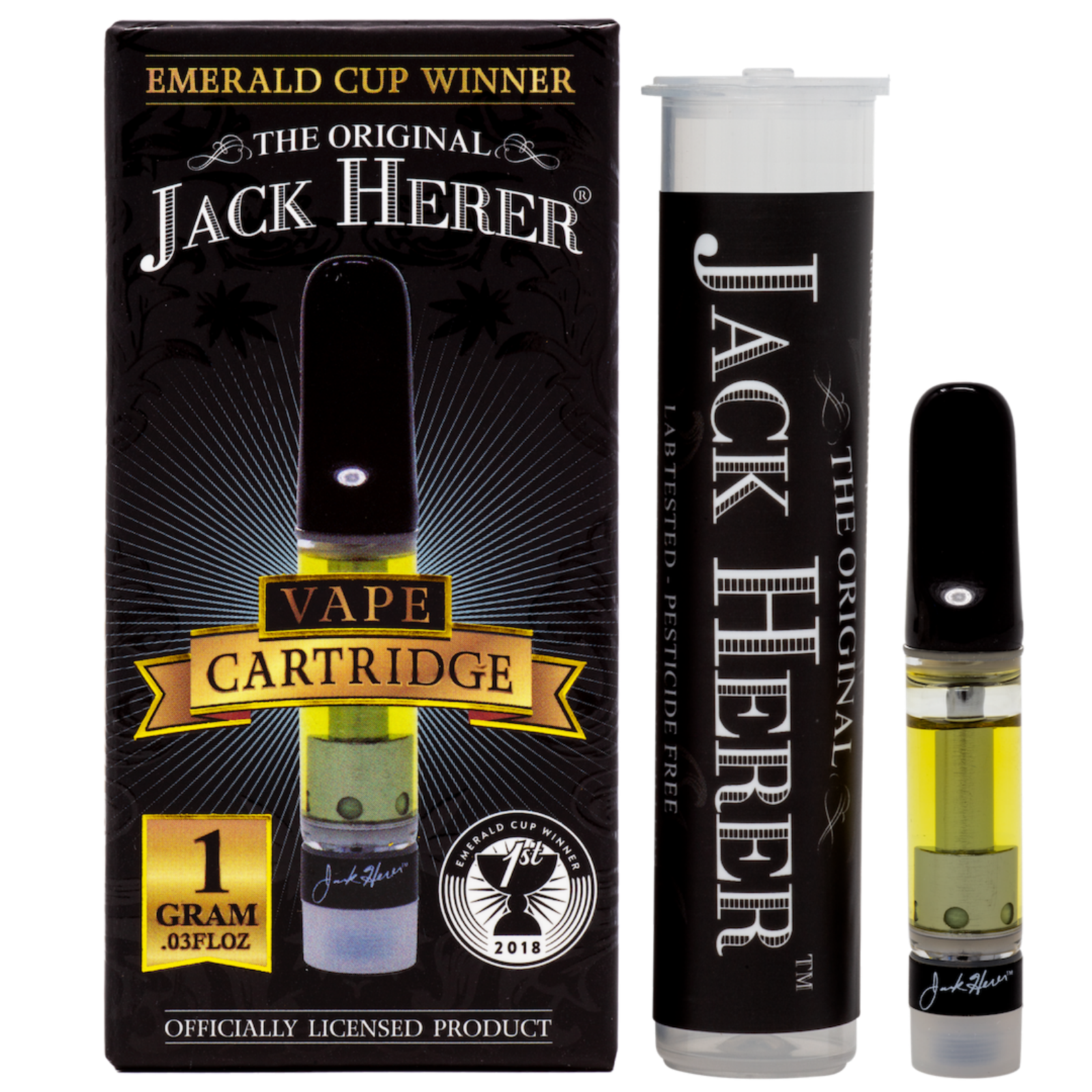 The Original Jack Herer: The Original Jack Herer Cartridge 0.5g